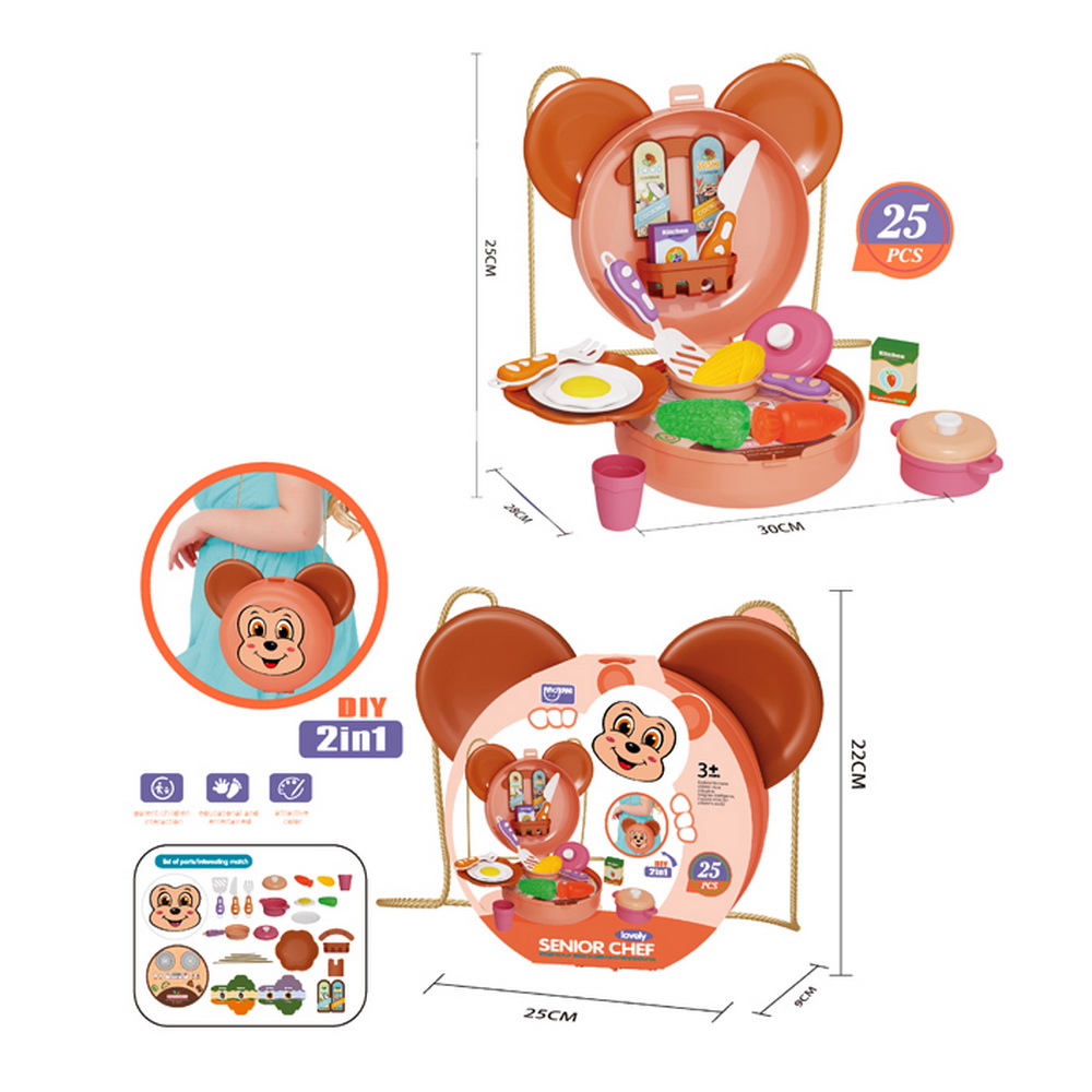 CARTERITA COCINA 25 PZAS.               