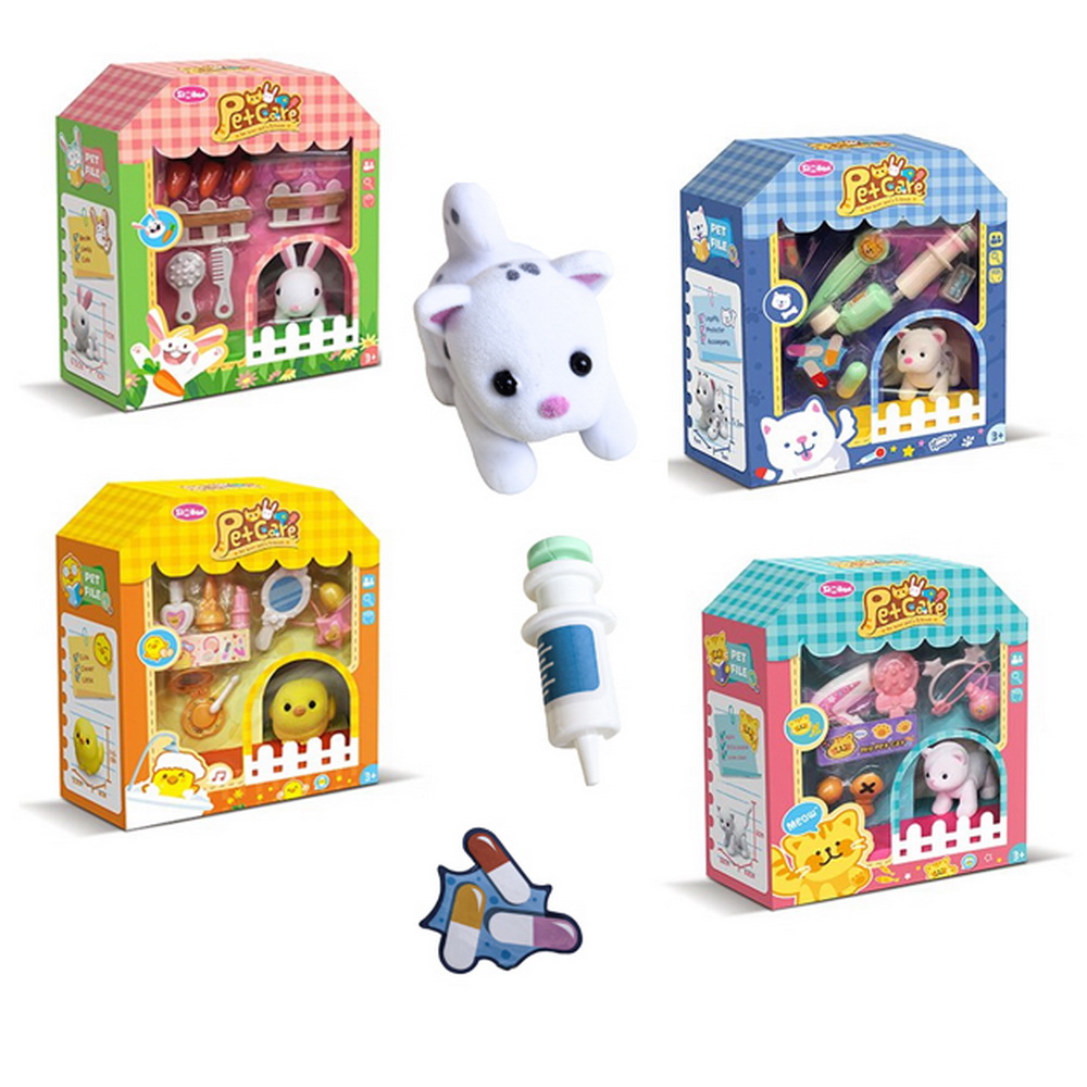 JUEGO CUIDADO MASCOTAS DIF. MODELOS