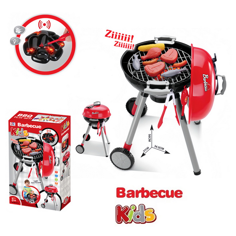 CARRITO BARBECUE CON LUZ Y SONIDOS