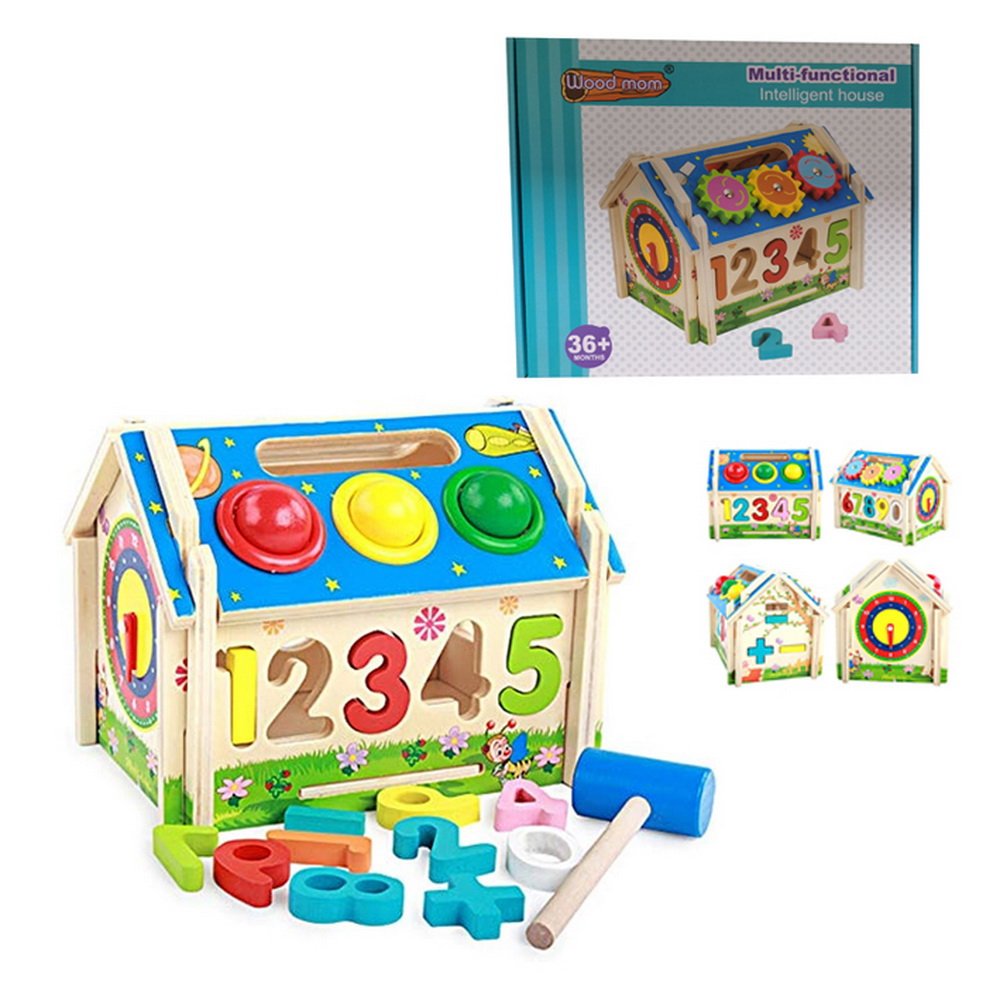 CASA ENCAJE MADERA 