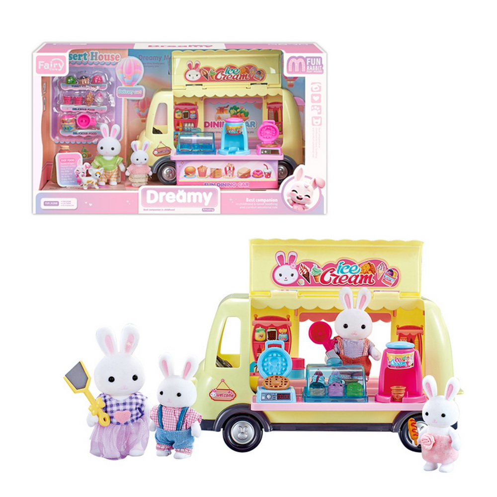 CAMION FOOD TRUCK DE CONEJITOS