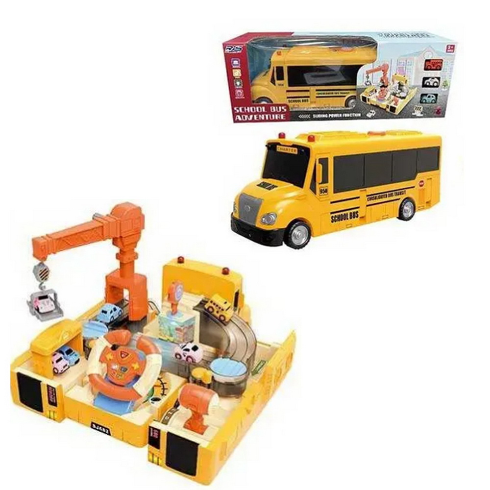 BUS ESCOLAR TRANSFORMA PARKING