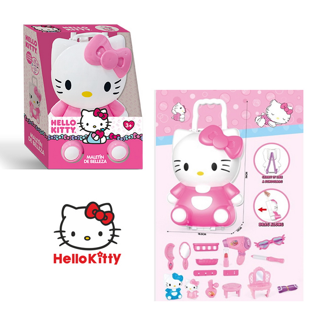 MALETITA HELLO KITTY ACCES. BELLEZA
