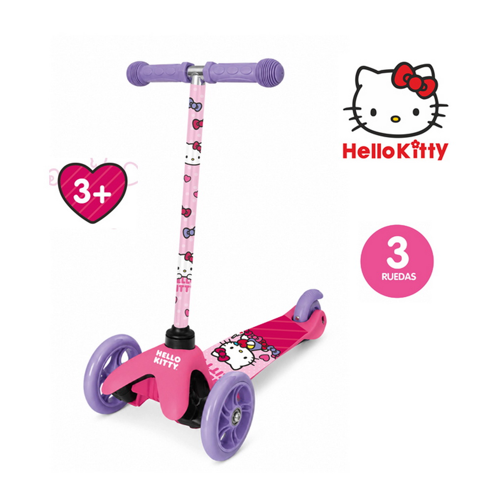 SCOOTER 3 RUEDAS HELLO KITTY