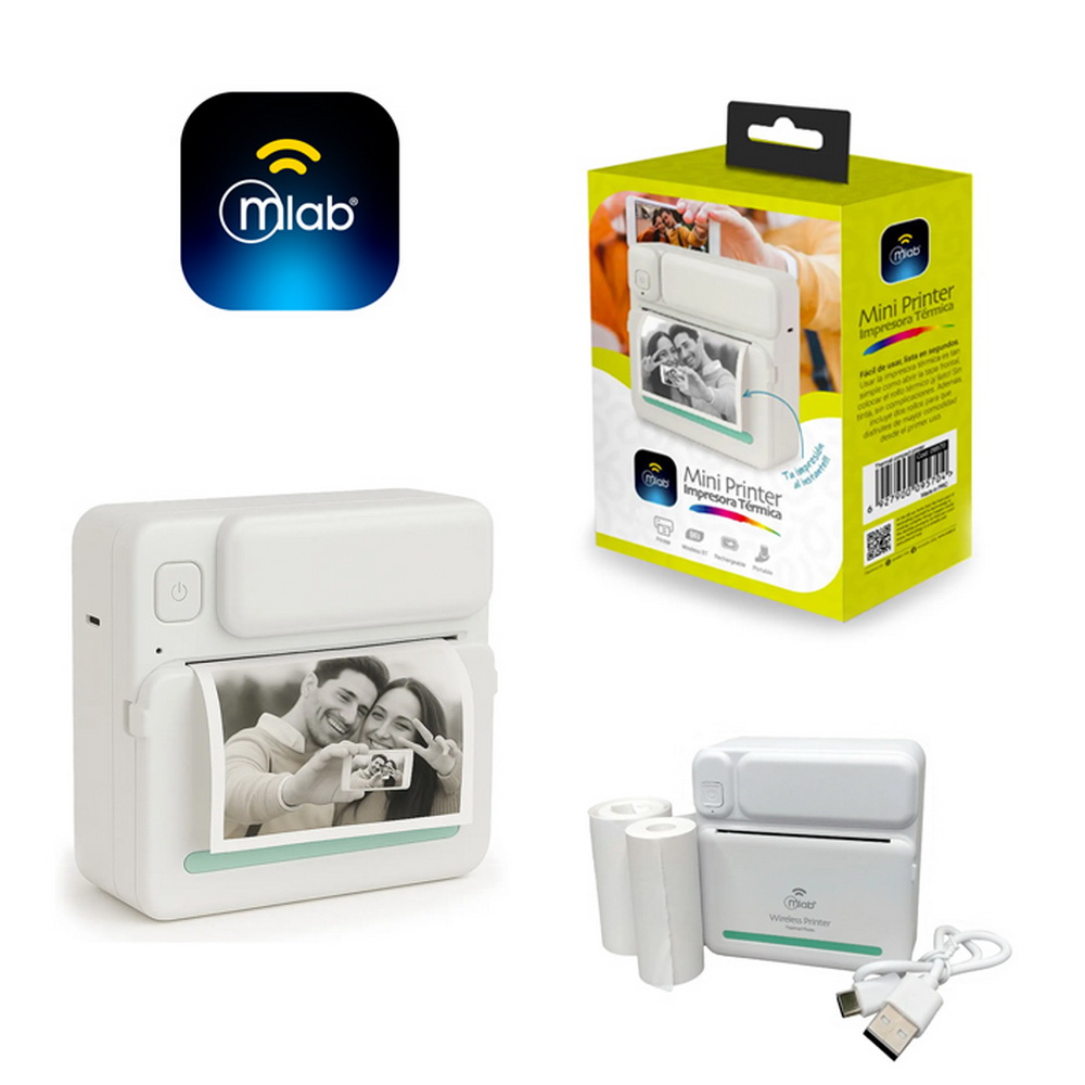 IMPRESORA TERMICA MINI PRINTER INSTANTANEA