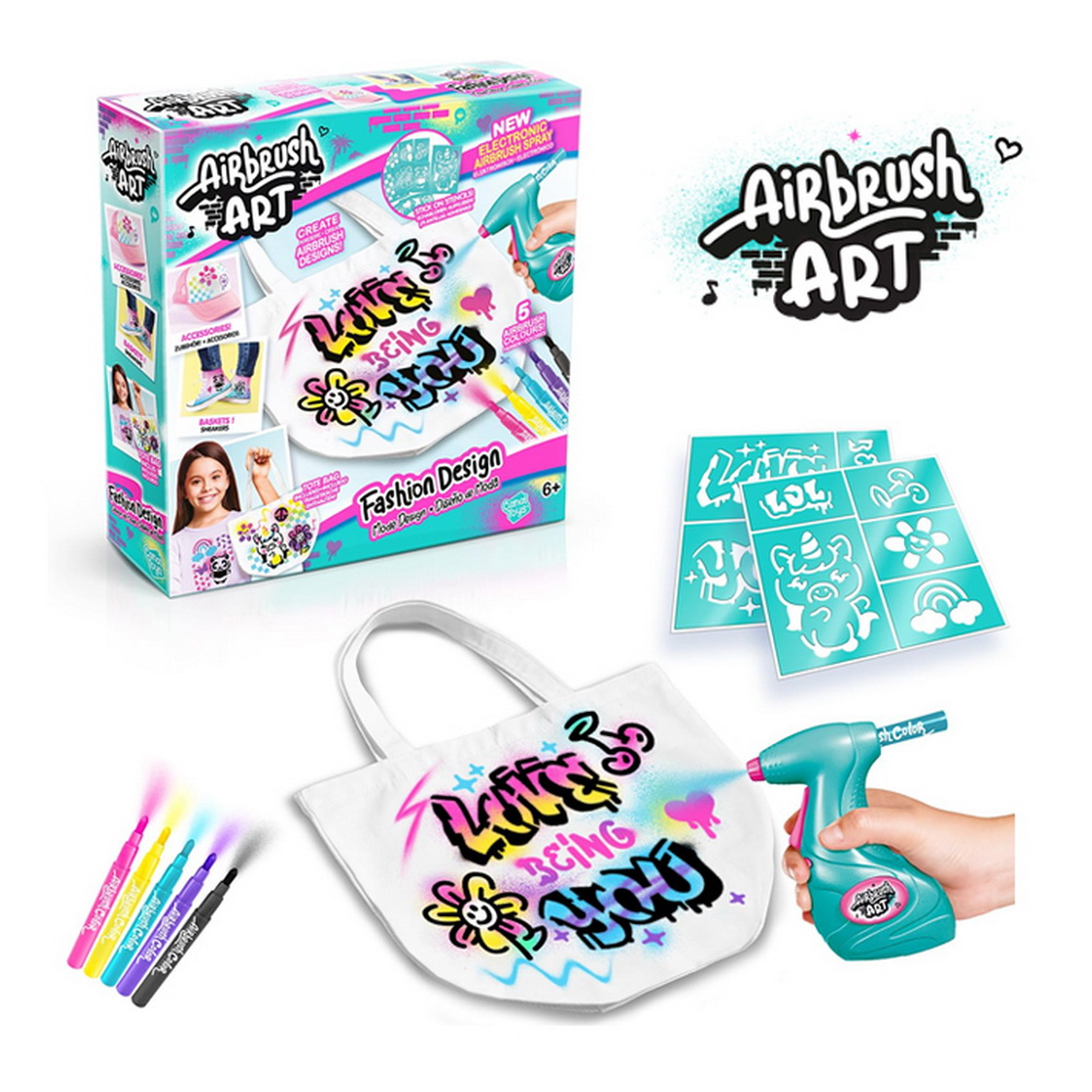 KIT AIRBRUSH PARA ROPA