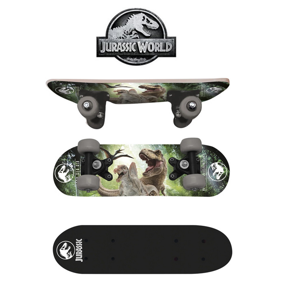 SKATE MADERA JURASSIC WORLD