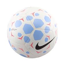Pelota Fútbol Nike Pitch Blanco/Celeste