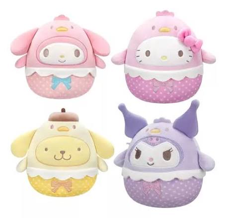 SQUISHMALLOWS HELLO KITTY 13 CM PASTEL